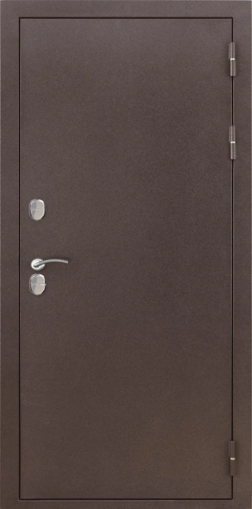 Входная дверь ДвериПРО Термо медный антик ФЛЗ-618 Черный кварц DPRO226226 внешняя сторона